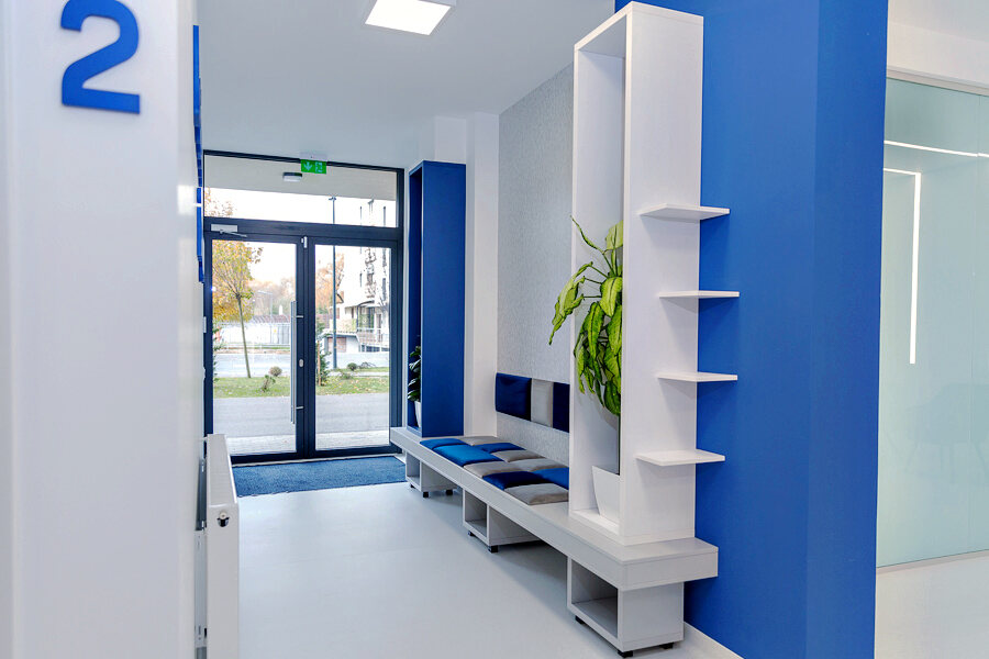 Receptie si intrare The One Clinic Cluj